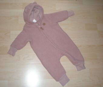 kombinéza chlupatka, vel. 68 - 2