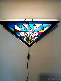 Nástěnná lampa D. I. - vitráž - 2