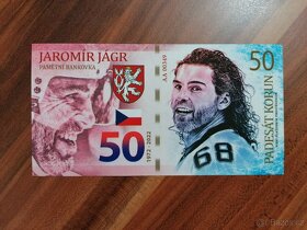 Pamětní bankovka JAROMÍR JÁGR 50 - 2