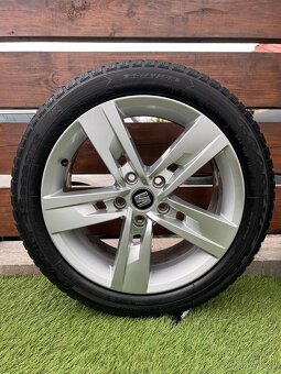 Alu kola 5x112 r17 s pneu (alf) - 2