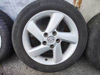 16"letní alu sada 5x114 origo Mazda 6 GG 3 5 205/55 Conti - 2