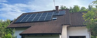 Montáž fotovoltaických panelů a dalších komponent FVE - 2