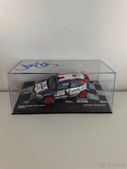 1:43 Škoda Fabia R5 premiový model + podpis - 2