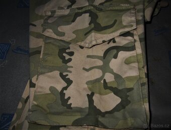 Kalhoty MASKÁČE vel. "S" -pas 86-90cm+dárek(svetr) - 2