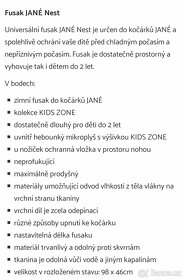 Zimní fusak do kočárku zn. Jane Nest - 2