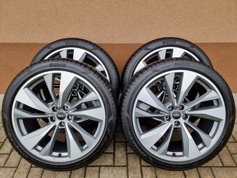 21″ 5×112 AUDI Q5 / SQ5 + 255/40R21 PIRELLI letné NEW - 2