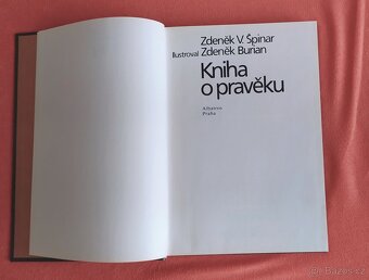 Zdenek BURIAN- Kniha o pravěku, perfektní stav - 2