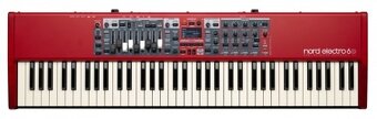 Nord Stage 3 88 67000 a Nord 6D 73 za 46000 s hardcase - 2