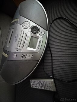 Rádio magnetofón s CD, Panasonic - 2