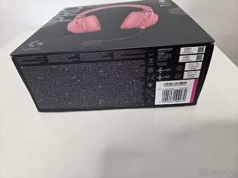 Logitech Pro X 2 Lightspeed- sluchátka růžová - 2