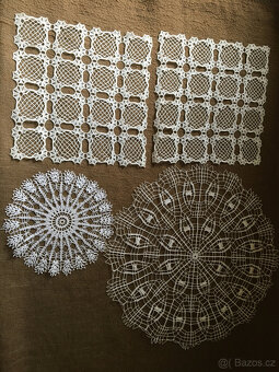 ručně háčkované a pletené dečky - 2