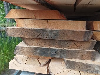 Dubové řezivo fošny sila 55mm - 2