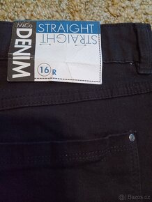 Nové dámské/dívčí černé džíny/rifle M&Co, 44/16 - 2