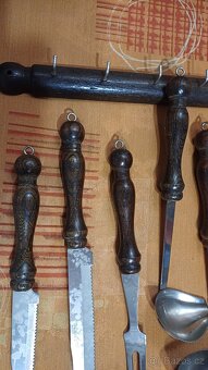 kuchynske stare zavesne nařadí - 2