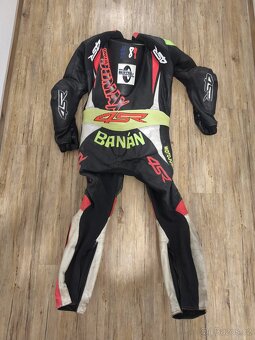 jednodílná kožená kombinéza 4SR vel. 52 - 2