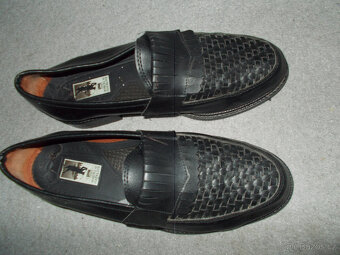 Pánské černé mokasíny - 2
