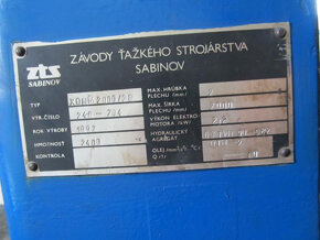 Ohýbačky - plechu XONM 2000-2B - 2
