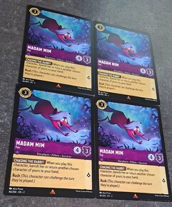 Lorcana 2ROF 46/204 Madam Mim - Fox 4x PLAYSET - 2