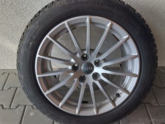 Alu Audi 5x112 R17 + zimní pneu 225/50/17 98V - 2