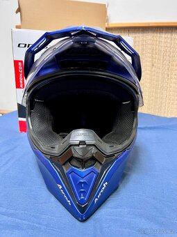 Helma Airoh Commander Color blue matte vel. L - 2