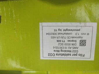 svařovací drát CO2 G3Si1 - 2