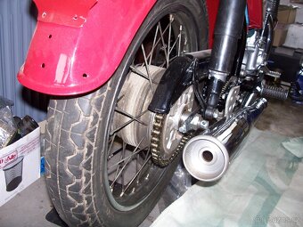 jawa 634 s motorem Jawa 500 OHC - 2
