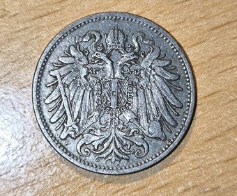 20 haléř Rakousko Uhersko - 1908. - 2