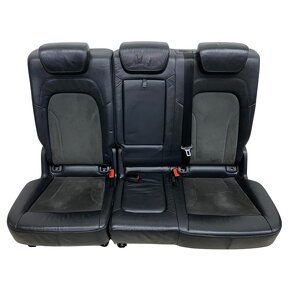 Sedačky černá kůže alcantara Audi Q5 8R r.v. 2009 - 2