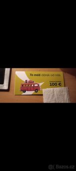 Dárkový poukaz v hodnotě 100€ - 2