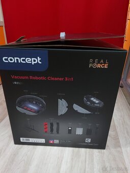 Concept VR3520 Robotický vysavač s mopem 3 v 1 Real Force .. - 2