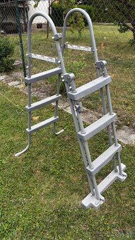 Bezpečnostní schůdky k bazénu 107 cm - 2