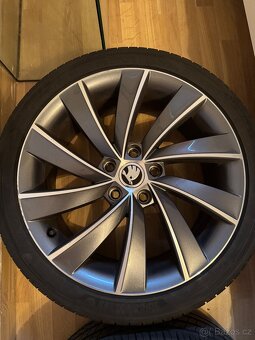 Alu turbine Škoda R18 nové pneu - 2