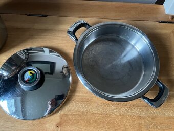 Zepter pánve,Wok,kastrol, tlaková poklice, napařovací hrnec - 2