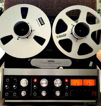 AUDIOFILSKÝ DVOUSTOPÝ VYSOKORYCHLOTNÍ REVOX B77 Mk II CCIR - 2