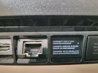 Playstation slim 500gb + sony ovladač + kabeláž bez her cena - 2