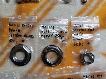 Jawa Pérák díly,rozeta,vicko, vzpěra,stojan - 2