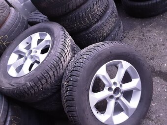 ALU DISKY 6X114,3 pneu ZIMNÍ 255/65/17 Nokian - 2