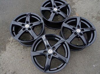 Alu disky černé Volkswagen, 16", 5x112, ET 35, šířka 7J - 2