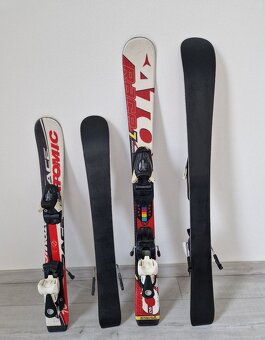 Lyže Atomic s vázáním, délka 90 a 70cm - 2