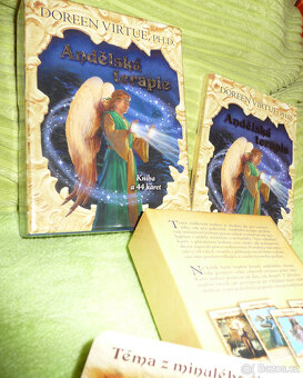 Vykládací karty Andělská terapie Doreen Virtue PhD. +kniha - 2