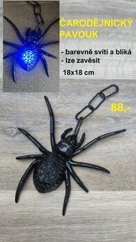 ČARODĚJNICE -doplňky - pavouk, hůlka, koště, nos... - 2