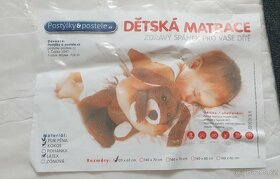 Matrace do postýlky 120x60x12 cm - nová - 2