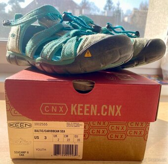 KEEN – sandále – 22CM, EU35 - 2