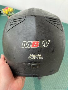 MOTO PŘILBA MBW MANIA BLACK MATT - 2