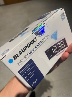 Budík BLAUPUNKT CRP 7WH Nerozbalený - 2