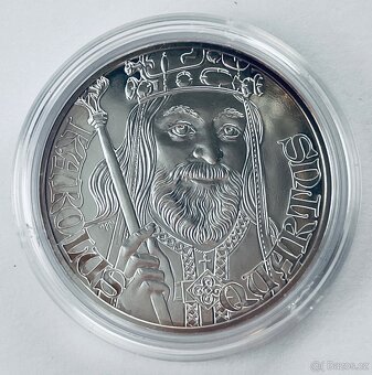 Stříbrná pamětní medaile 700. výr. nar. Karla IV. - 2