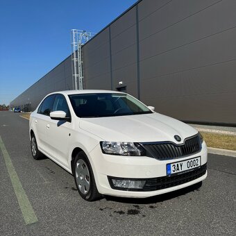 ŠKODA RAPID 1.2 TSI, HEZKÝ STAV, PRVNÍ MAJITEL - 2
