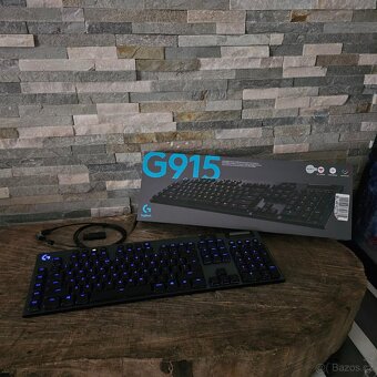 Herní klávesnice Logitech G915 Linear - 2