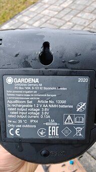 GARDENA Zavlažovač s displejem, solární Aqua Bloom - 2
