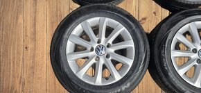 Origo alu VW 15" 5x112 ET50 s letními pneu 195/65/15 - 2